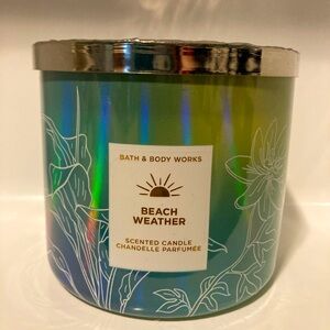 Beach Weather Bath and Body Works 3-wick candle